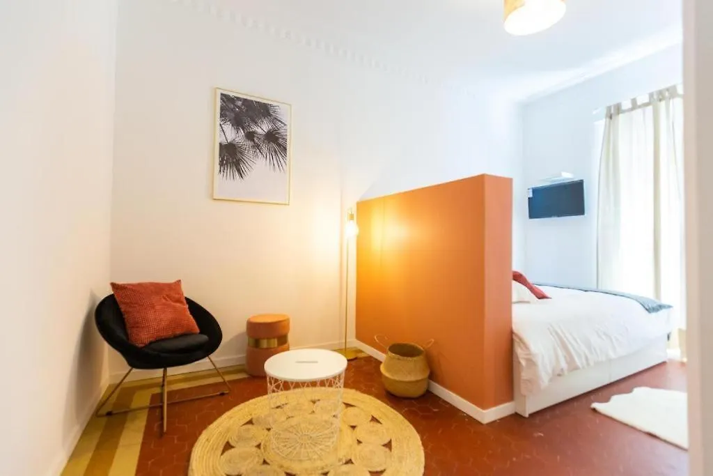 3 Min A Pied De La Gare St Charles - 3 Chambres Avec Clim, Sdb Et Tv Marseille 0*,  Franciaország